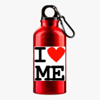 Металлическая бутылка 400 мл UV-DTF