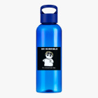 Прозрачная спортивная бутылка