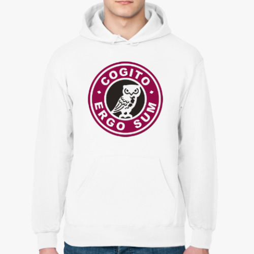 Толстовка худи с принтом CES