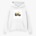 Толстовка худи оверсайз