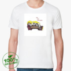 Мужская футболка органик