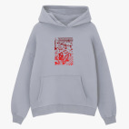 Толстовка худи оверсайз