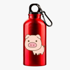 Металлическая бутылка 400 мл UV-DTF