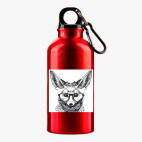 Металлическая бутылка 400 мл UV-DTF