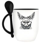 Кружка с ложкой