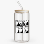 Банка с бамбуковой крышкой