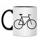 Кружка двухцветная