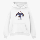 Толстовка худи оверсайз