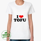 Женская футболка органик