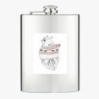 Фляжка стальная