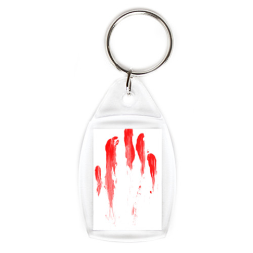 Брелок с принтом Кровавый след