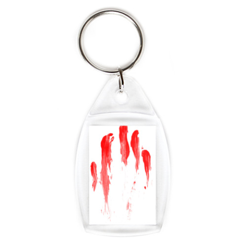 Брелок с принтом Кровавый след