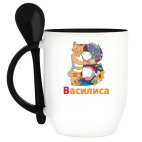 Кружка с ложкой