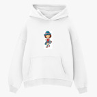 Толстовка худи оверсайз