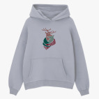 Толстовка худи оверсайз