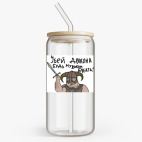 Банка с бамбуковой крышкой