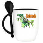 Кружка с ложкой