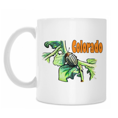Кружка с принтом Колорадо