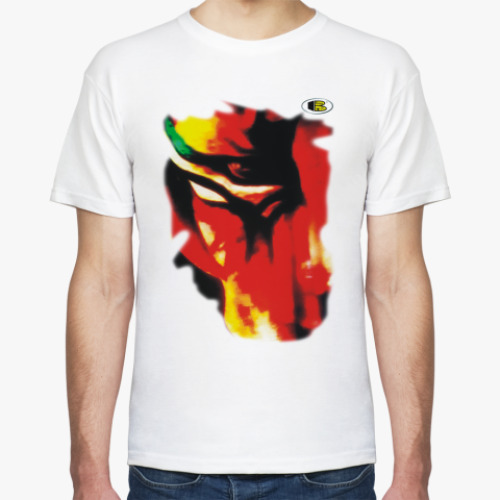 Футболка с принтом Red Face