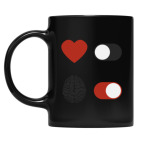 Кружка цветная UV-DTF