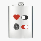 Фляжка стальная