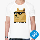 Мужская спортивная футболка