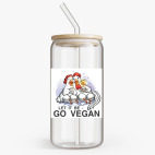 Банка с бамбуковой крышкой