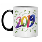 Кружка двухцветная