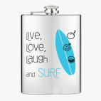 Фляжка стальная