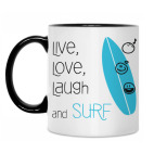 Кружка двухцветная