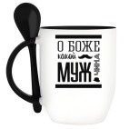 Кружка с ложкой