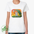 Женская футболка органик