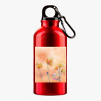 Металлическая бутылка 400 мл UV-DTF