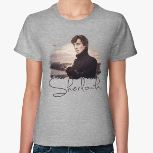 Женская футболка с принтом The Science of Deduction