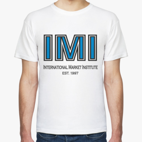 Футболка с принтом Отличная футболка МИР (м)