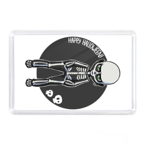 Магнит Скелет