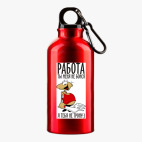 Металлическая бутылка 400 мл UV-DTF