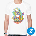 Мужская спортивная футболка