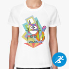 Женская спортивная футболка