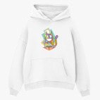 Толстовка худи оверсайз