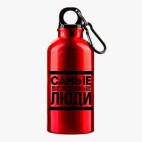 Металлическая бутылка 400 мл UV-DTF