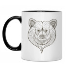 Кружка двухцветная