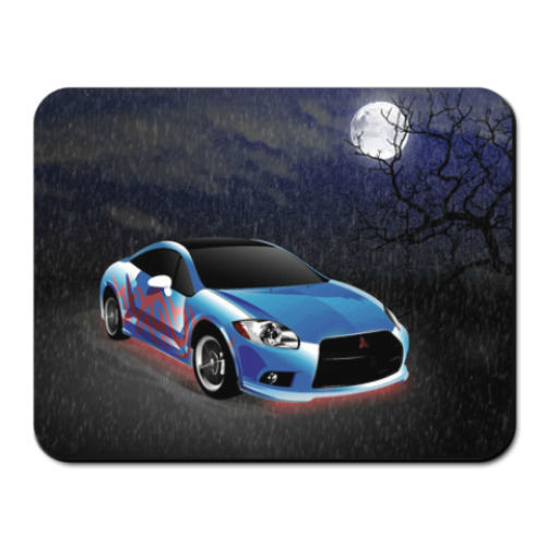 Коврик для мыши с принтом Mitsubishi