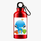 Металлическая бутылка 400 мл UV-DTF