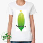 Женская футболка органик