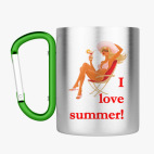 Кружка с карабином