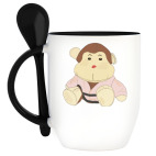 Кружка с ложкой