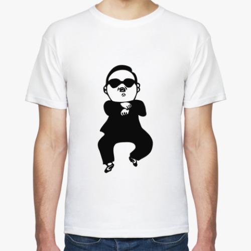 Футболка с принтом В стиле гангнам (gangnam)