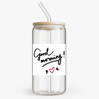 Банка с бамбуковой крышкой