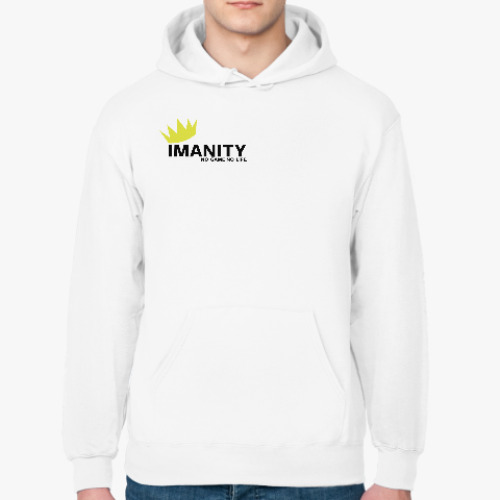 Толстовка худи с принтом 'No Game No Life - Imanity man'